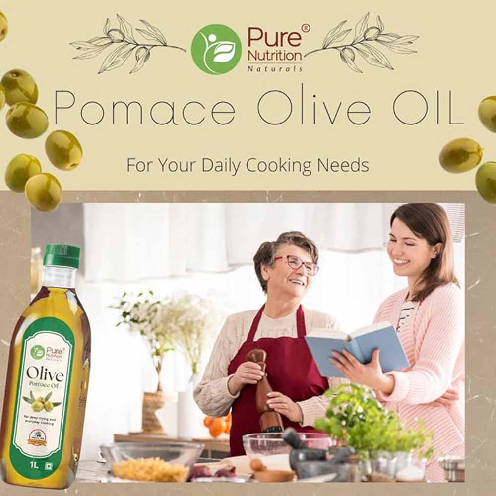 3 - Pure Nutrition Pomace Olive Oil,  1 L 