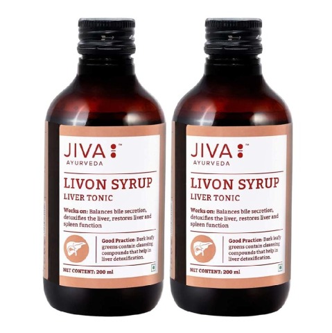 1 - Jiva Ayurveda Livon Syrup (Pack of 2),  200 ml 