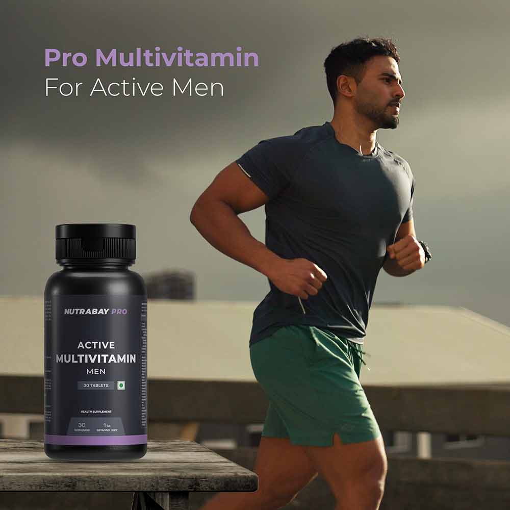 3 - Nutrabay Pro Active Multivitamin Men,  30 tablet(s)  Unflavoured 