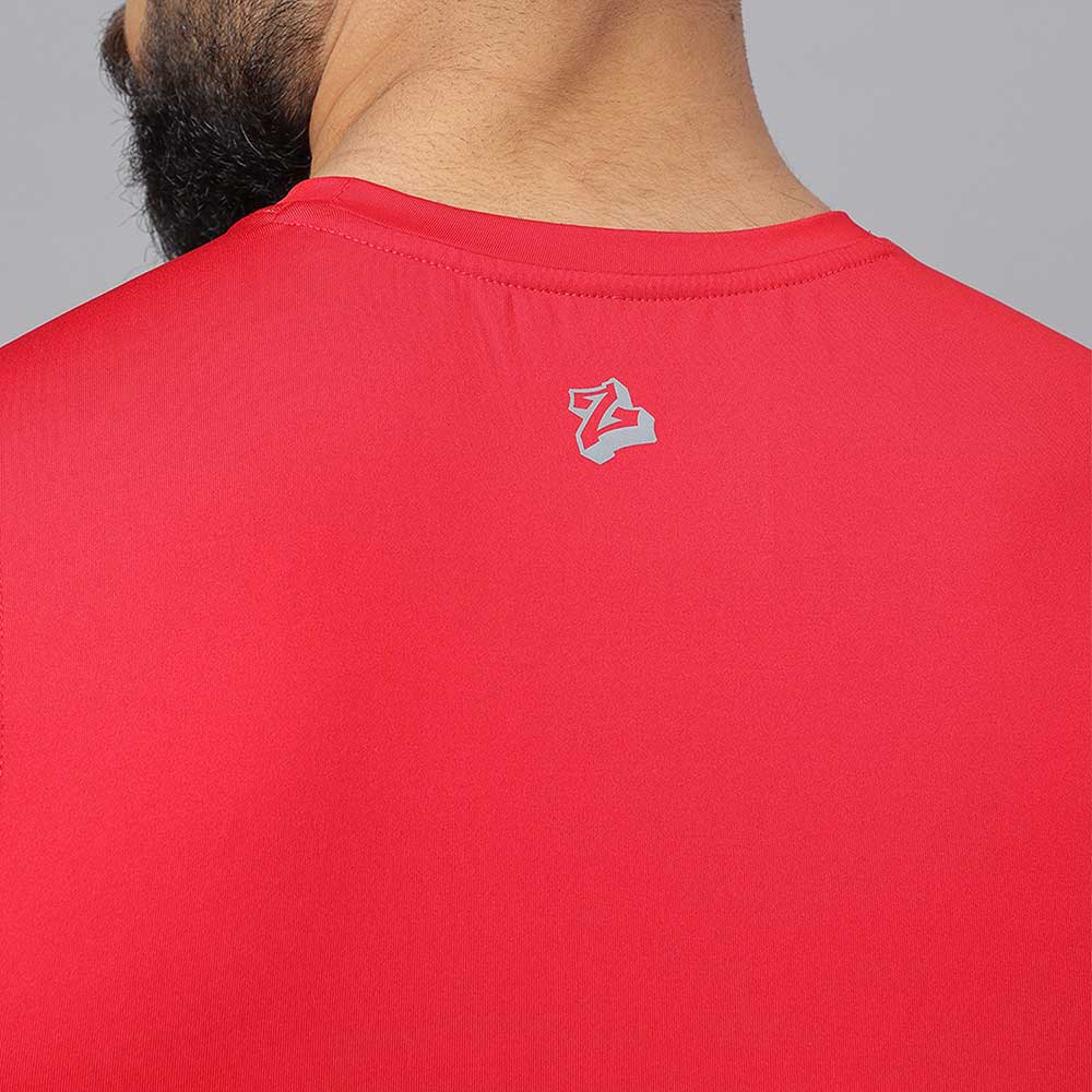 8 - MuscleBlaze Air Tech Compression MuscleTank,  Red  Large