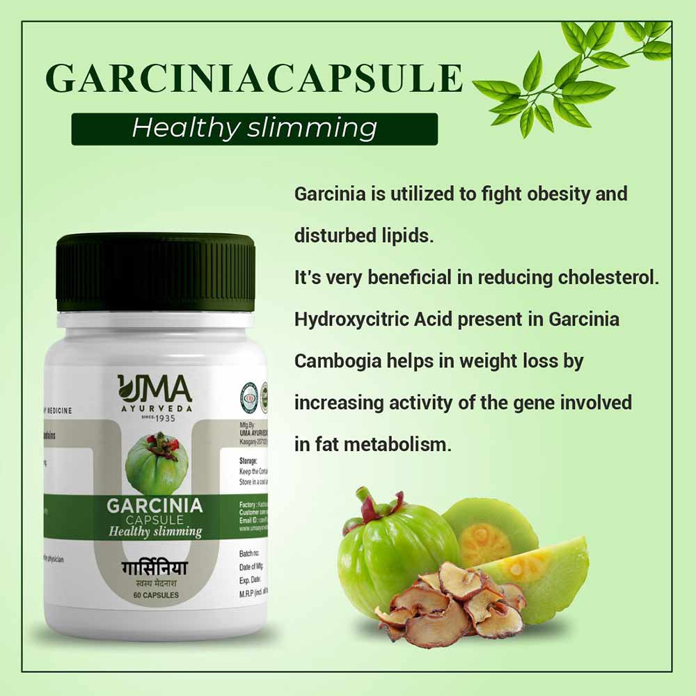 8 - Uma Ayurveda Garcinia,  60 capsules 