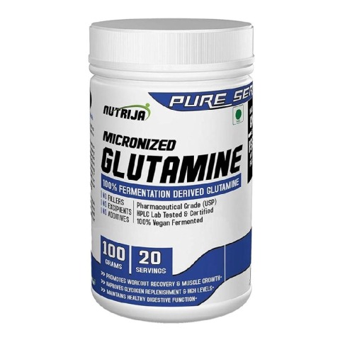 1 - NutriJa Micronized Glutamine,  0.22 lb  Unflavoured 