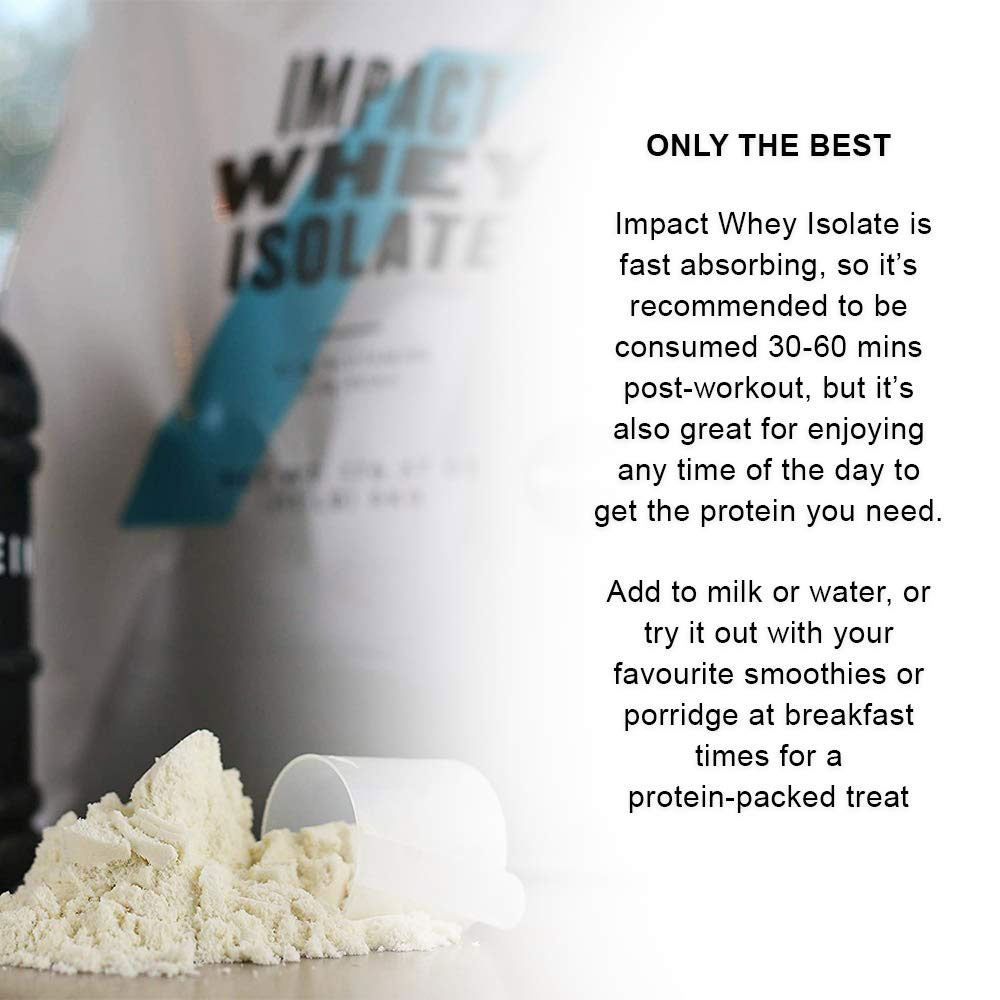 8 - Myprotein Impact Whey Isolate Powder,  2.2 lb  Mango - UK 