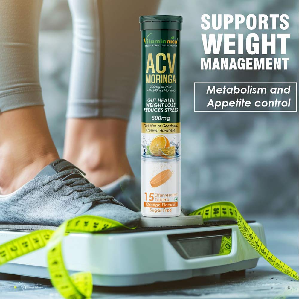 5 - Vitaminnica ACV Moringa,  15 tablet(s)  Orange 