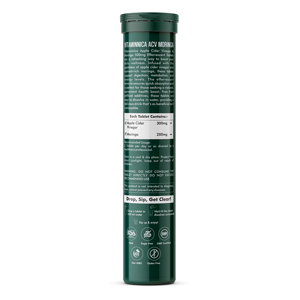2 - Vitaminnica ACV Moringa,  15 tablet(s)  Orange 