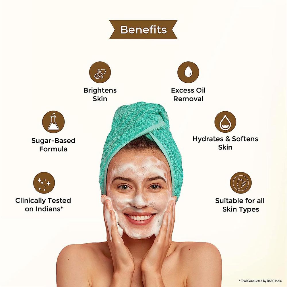 1 - Glutone Dermawhite & Hydrolyzed Almond Protein Face Wash,  100 ml  for Effective & Safe Skin Lightening (Pack of 6) 