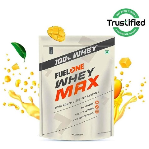 1 - Fuel One Whey Max OP, 2.2 lb Mango
