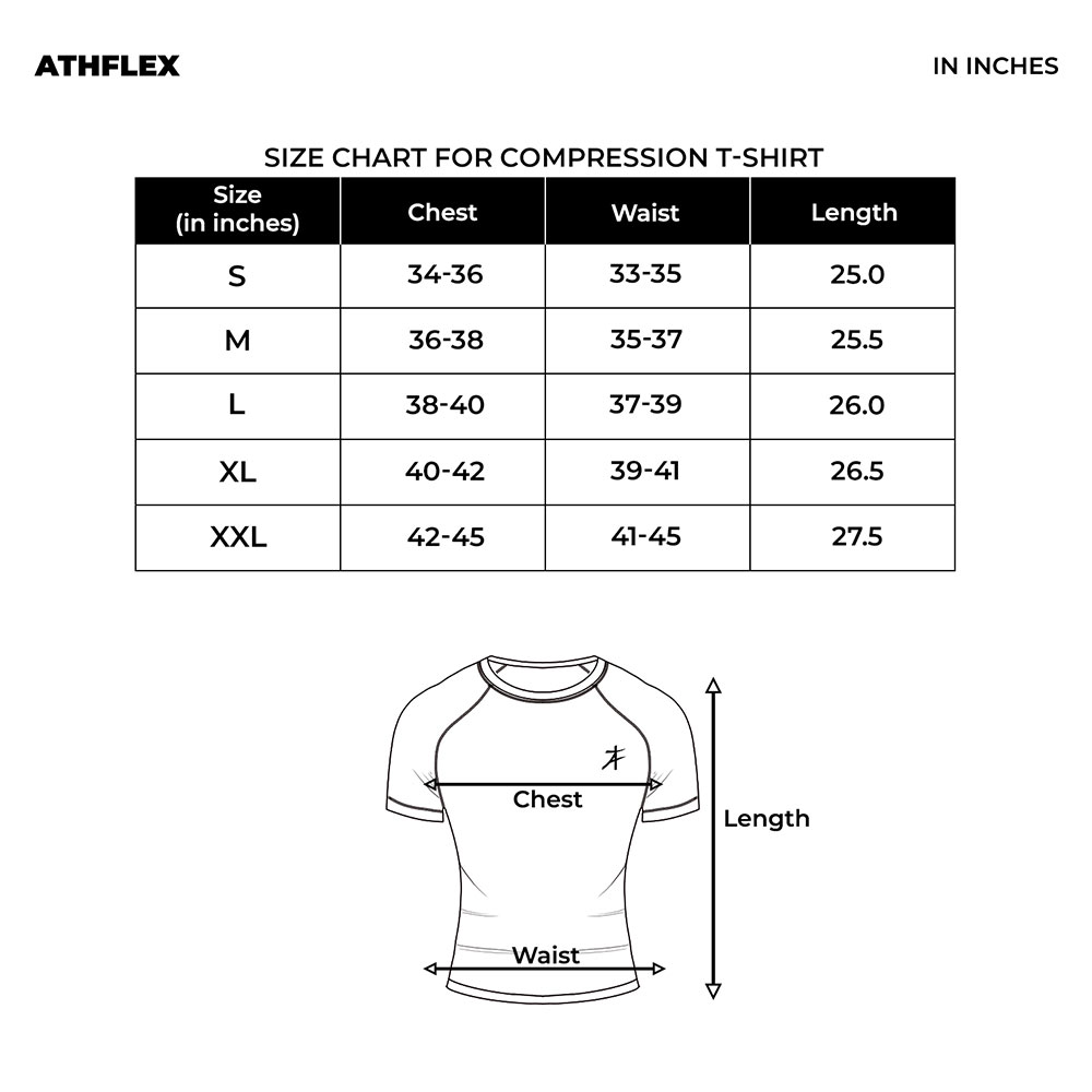 7 - Athflex Men's Full Sleeve Edge Compression T-Shirt,  XL  Neon Yellow 