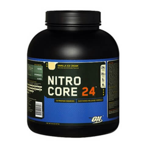 ON (Optimum Nutrition) Nitro Core 24,  6 lb  Vanilla Ice Cream 
