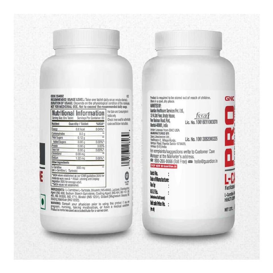gnc l carnitine 500 mg nasıl kullanılır L-Carnitine 500mg 60 softgels Online @ Best Prices and is free of GNC Pro Performance 100% toner for glowing Korean skin Quantity:6 Month Supply