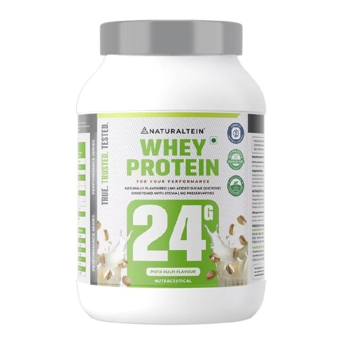 1 - NATURALTEIN Performance Series Whey Protein, 2.2 lb Max Pista Kulfi