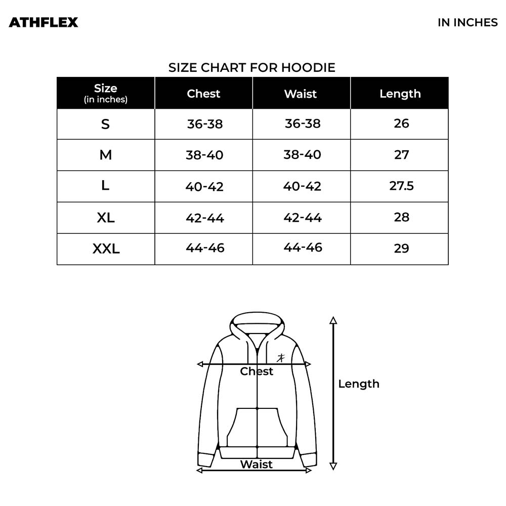 7 - Athflex Men's Activewear Training Sleeveless Gym and Sports Hoodie,  Black  Large 