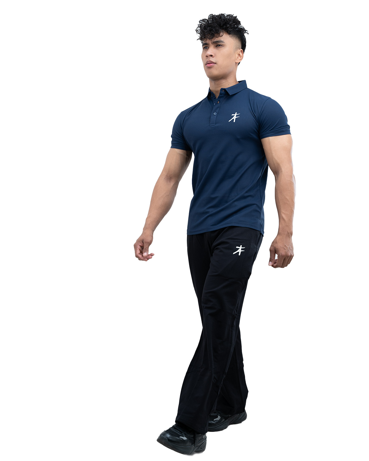 7 - Athflex Men's Regular Fit Half Sleeve Pique Polo T-Shirt,  XXL  Berry Blue 