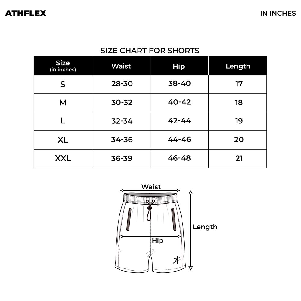 11 - Athflex Men's Nylon-Spandex Workout 2in1 Shorts,  Medium  Blue 