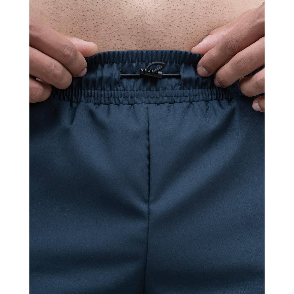 7 - Athflex Men's Nylon-Spandex Workout 2in1 Shorts,  Small  Navy Blue 