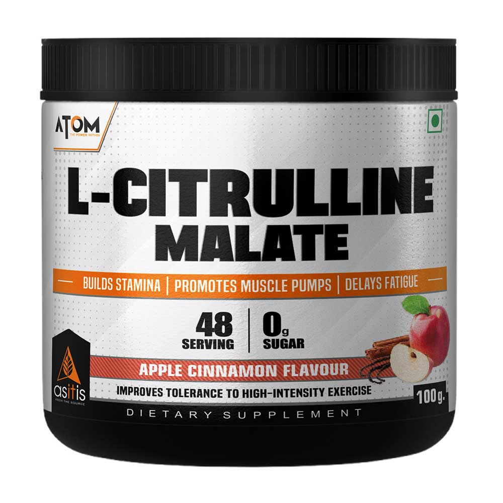 1 - AS-IT-IS Nutrition ATOM L-Citrulline Malate,  0.22 lb  Apple Cinnamon 