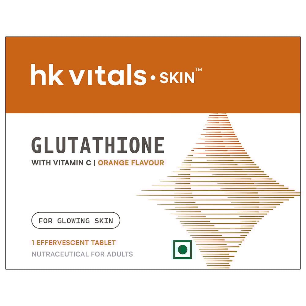 2 - HealthKart HK Vitals Glutathione Effervescent,  Orange (Sample Pack)  1 tablet(s) 