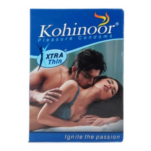 Kohinoor Xtra Thin,  Unflavoured  3 Piece(s)/Pack 