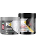 MuscleBlaze Creatine Monohydrate CreAMP & PRE Workout 200 Xtreme 0.22 lb Combo