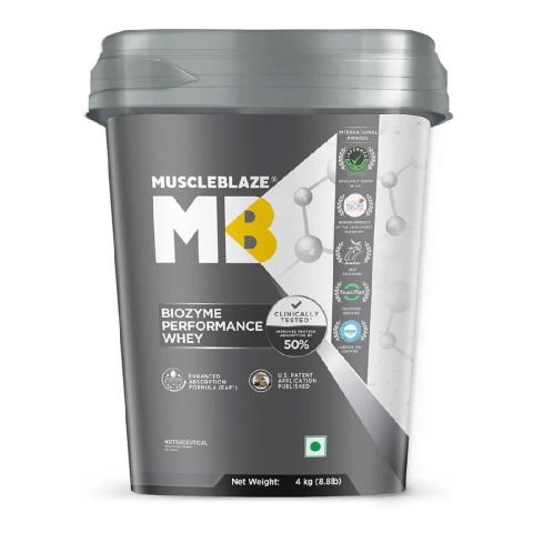 1 - MuscleBlaze Biozyme Performance Whey., 8.8 lb Blue Tokai Coffee