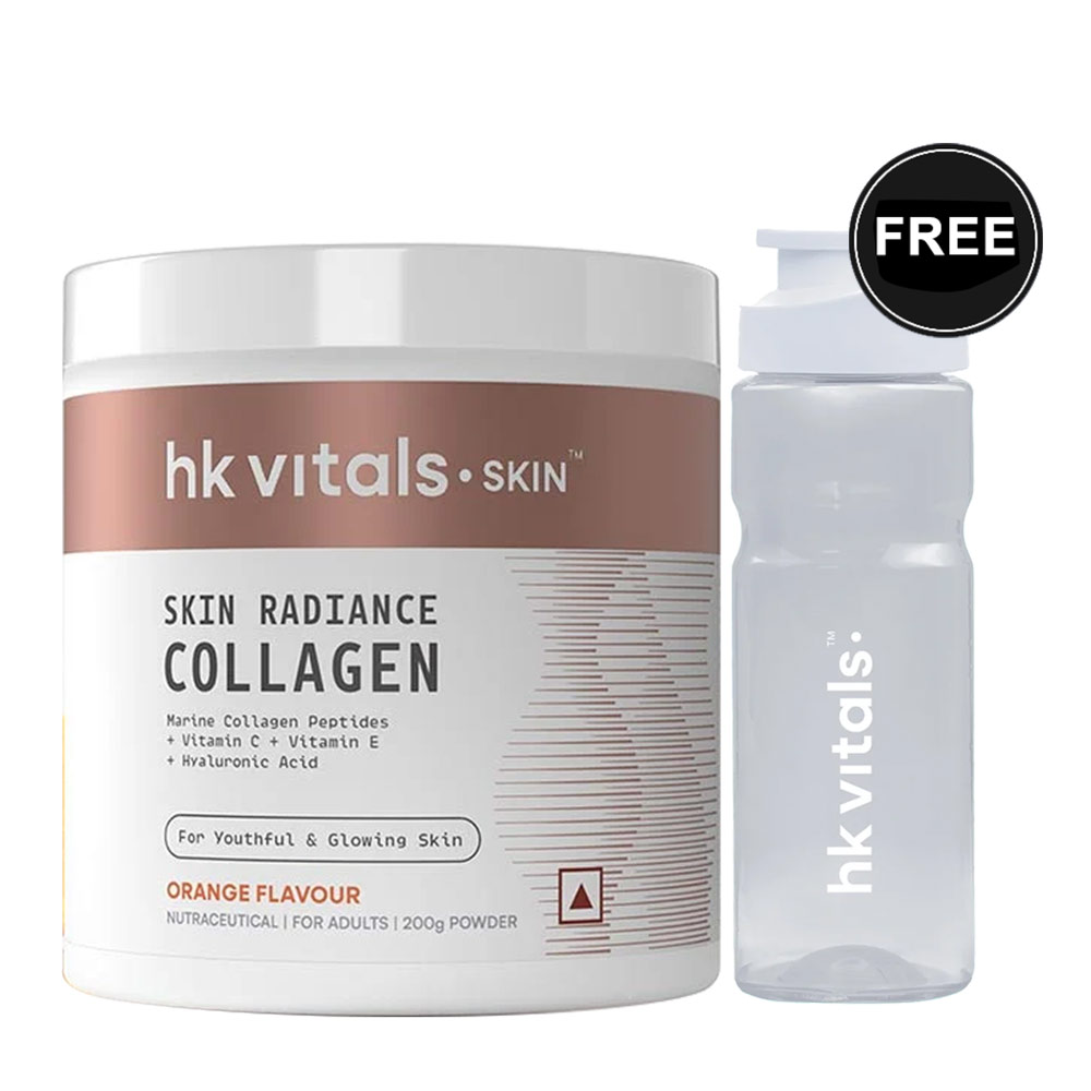 HK Vitals Skin Radiance Collagen, Marine Collagen 200 g Orange