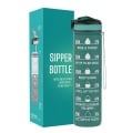 MuscleBlaze Sipper Water Bottle, Ocean Green 1 L