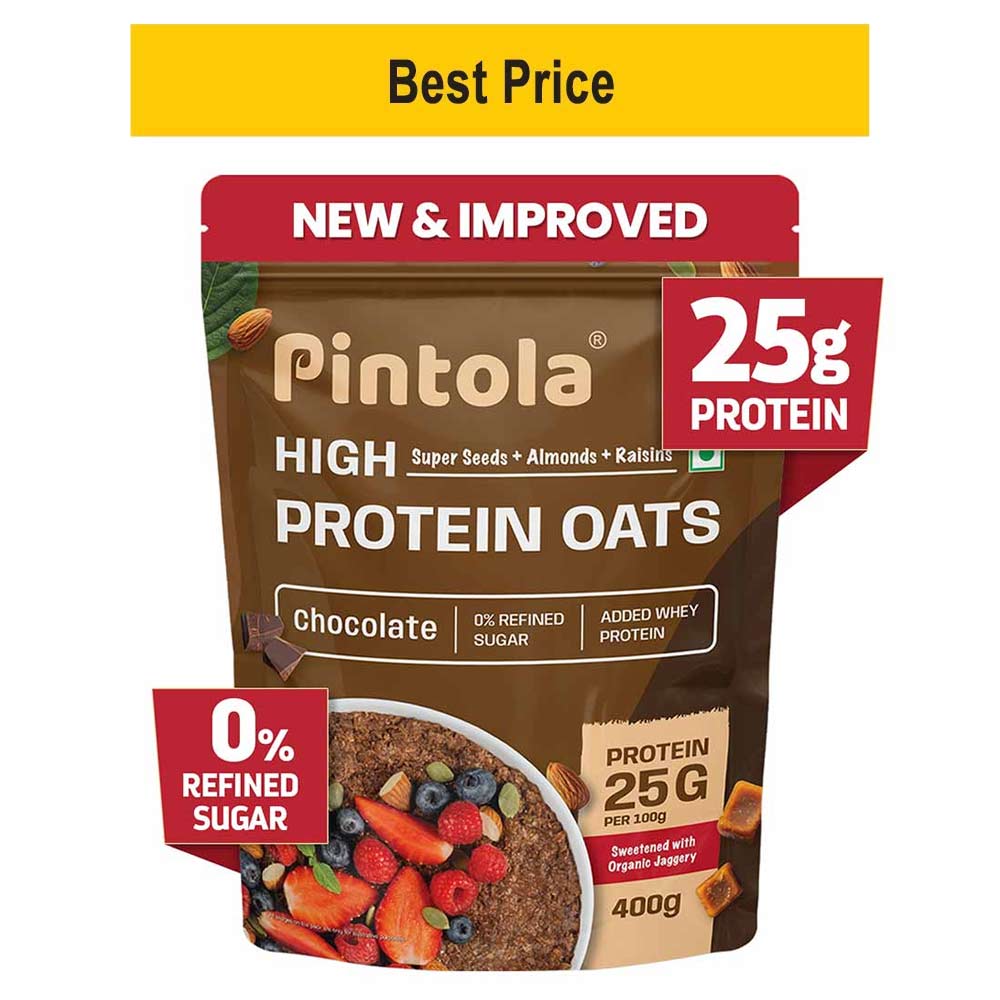 Pintola High Protein Oats,  400 g  Dark Chocolate 