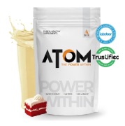 AS-IT-IS Nutrition ATOM Whey Protein with Enzymes- 2.2 lb Classic Red Velvet