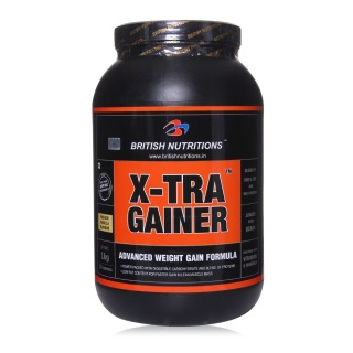 British Nutritions Xtra Gainer, 2.2 lb French Vanilla