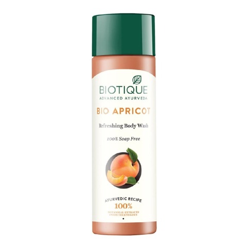 1 - Biotique Apricot Refreshing,  190 ml  Body Wash 