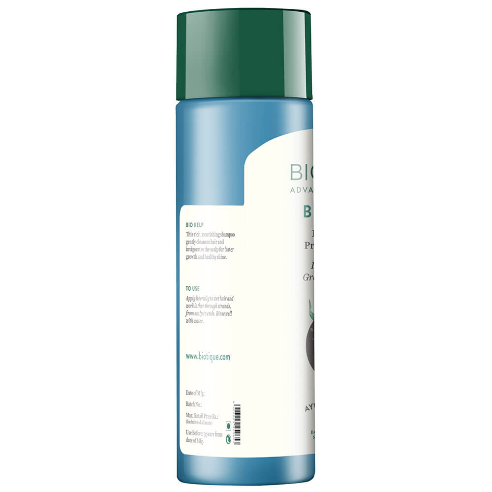 2 - Biotique Bio Kelp Protein Shampoo,  120 ml  Intensive Hair Growth Treatment 