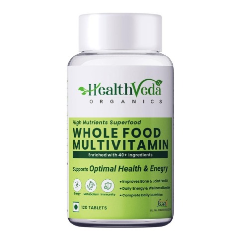 1 - Health Veda Organics Whole Food Multivitamin, 120 tablet(s) Unflavoured