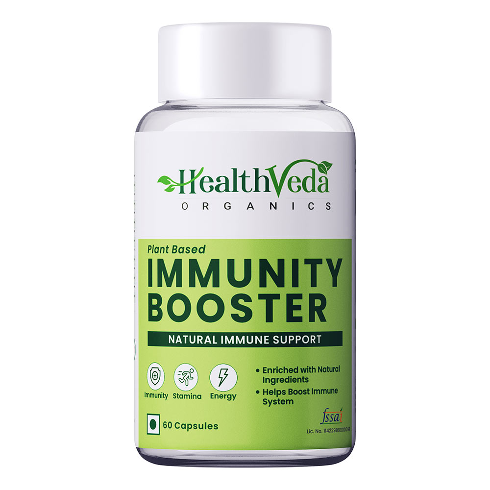 1 - Health Veda Organics Natural Immunity Booster,  60 veggie capsule(s) 
