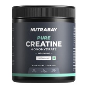 Nutrabay Pure Creatine Monohydrate Amino Acid, 150 g (0.33 lb)