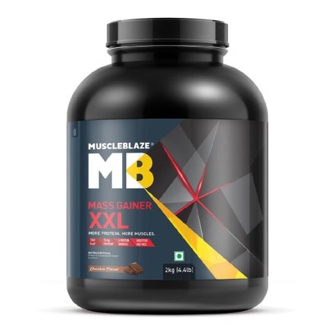 1 - MuscleBlaze Mass Gainer XXL, 4.4 lb Chocolate