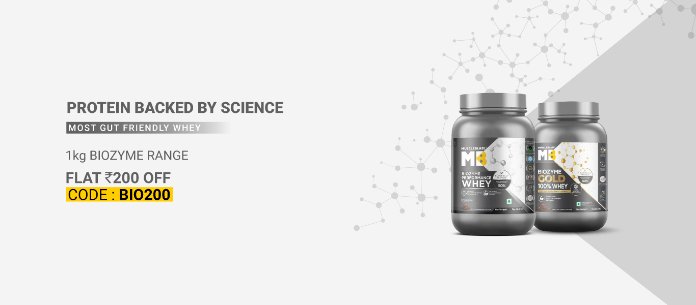 1kg Biozyme Range - Flat Rs. 200 Off