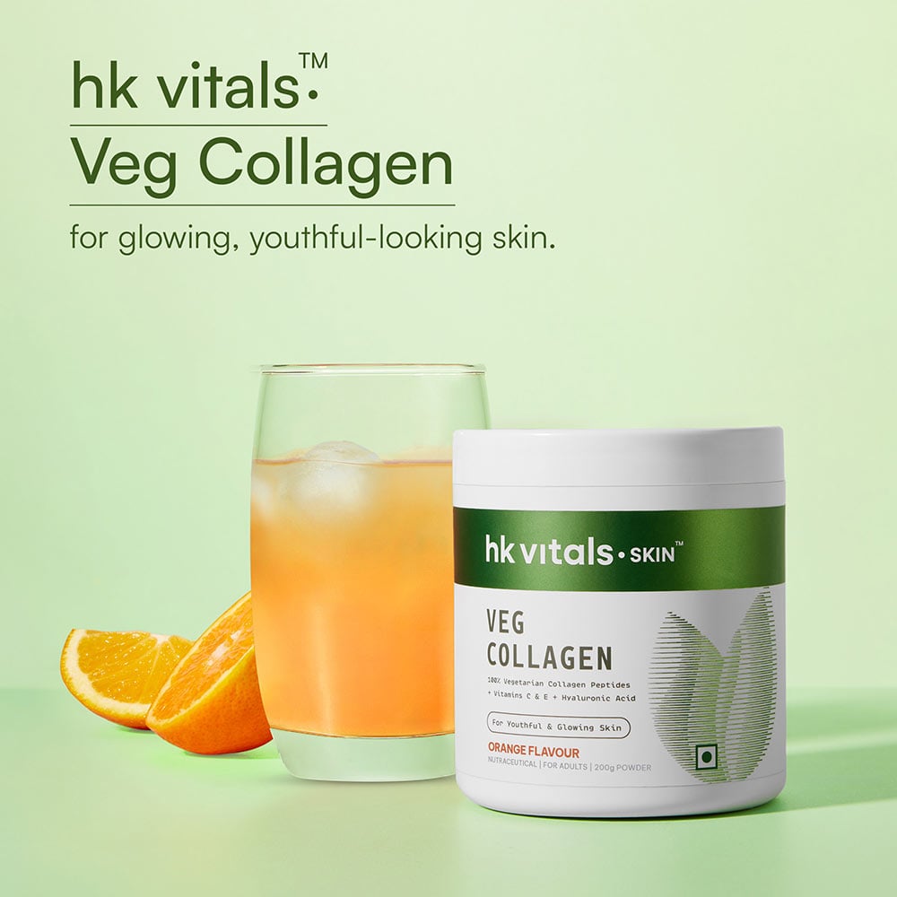 2 - HK Vitals Skin Radiance Collagen, Veg 200 g Orange
