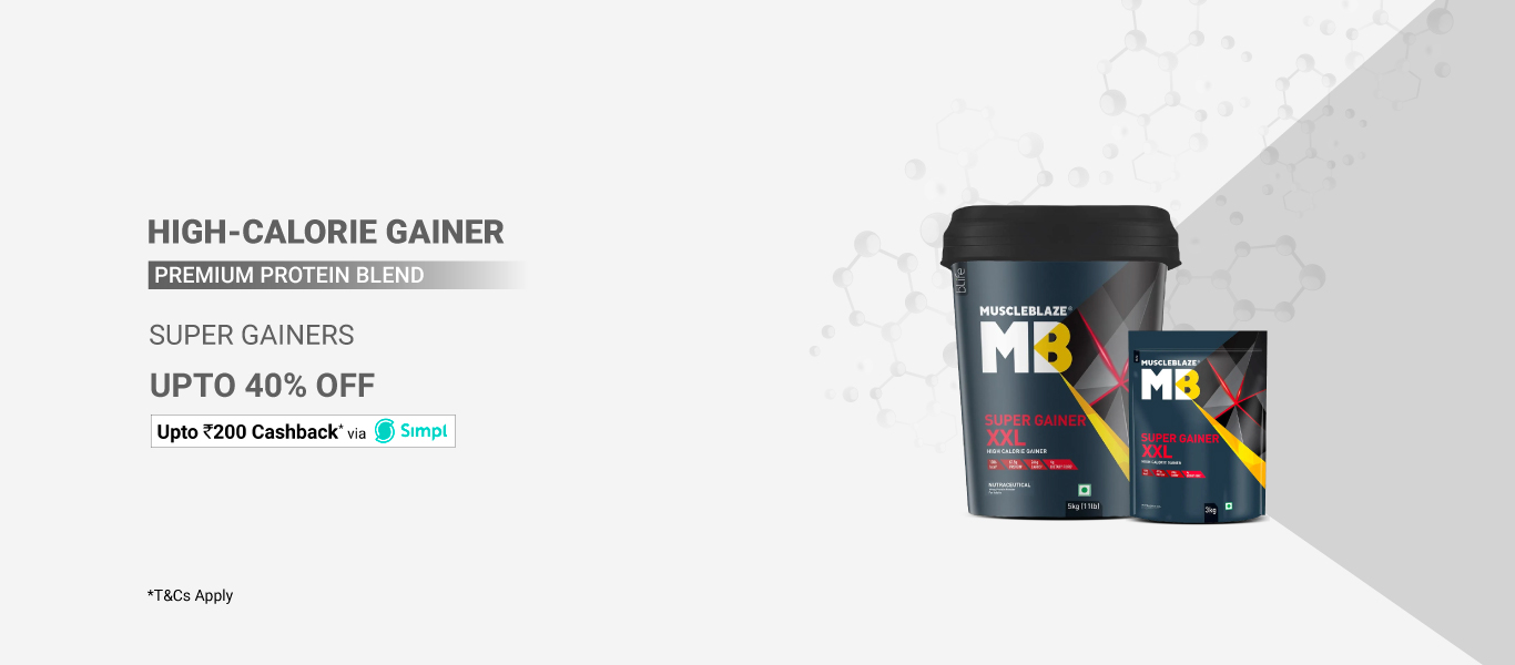 Super Gainers - Upto 40% Off