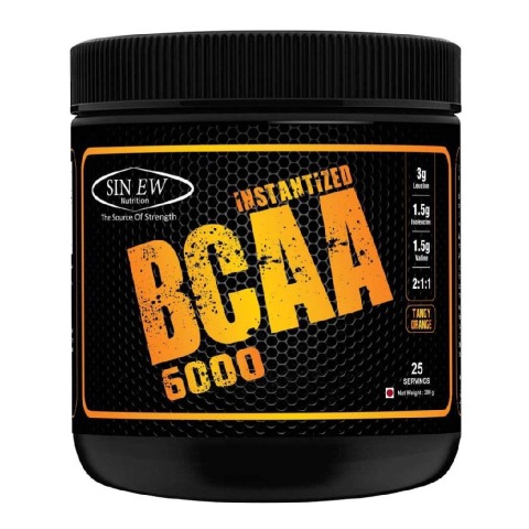 Sinew Nutrition Instantized BCAA 6000, 0.44 lb Tangy Orange