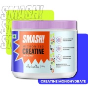 Smash Micronised Creatine Monohydrate- Unflavoured 0.55 lb