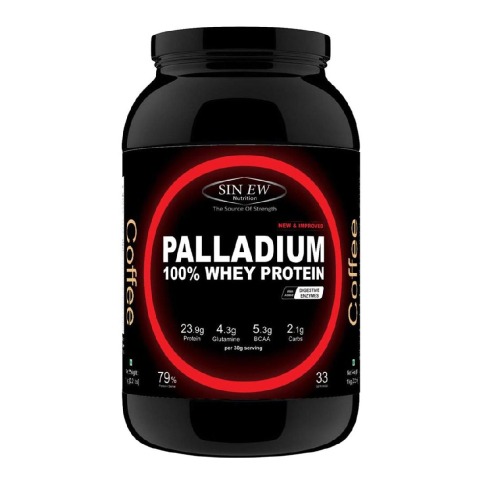 Sinew Nutrition Palladium 100% Whey Protein,  2.2 lb  Coffee 