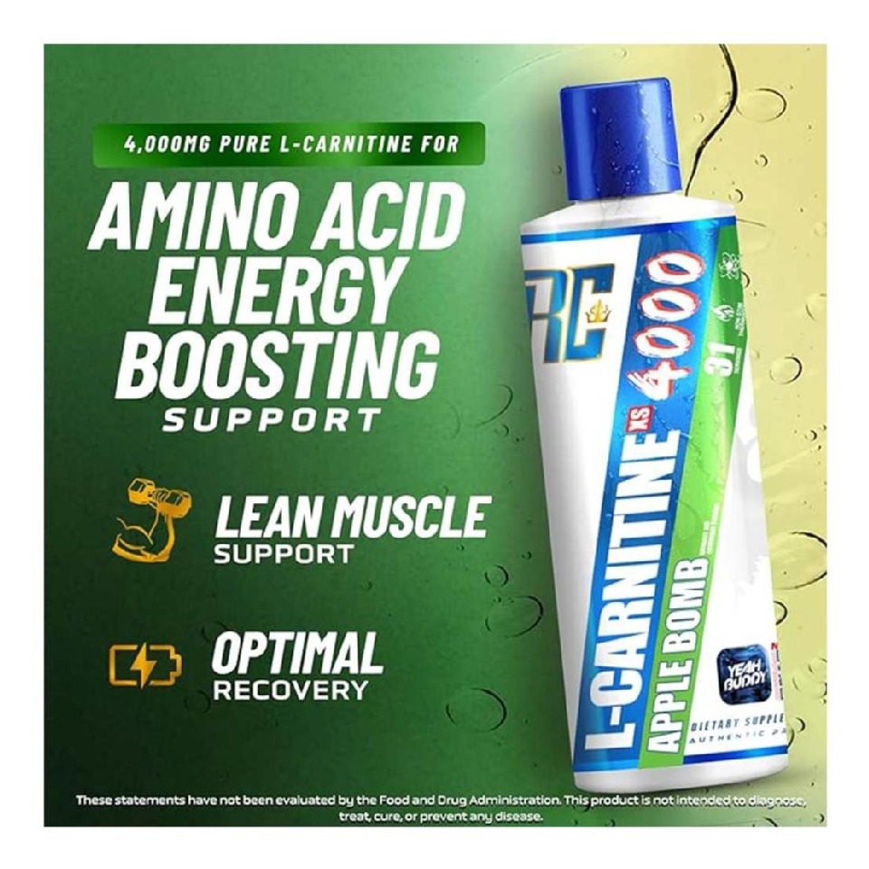 l carnitine 4000 mg benefits Amazon.com: Ronnie Coleman Signature Series L Carnitine XS 4000 Líquido,  sin estimulantes, sin azúcar, cero carbohidratos, soporte de fuerza  muscular magra para hombres y mujeres, 16 onzas (16 onzas, bomba de manzana  ( main image 0