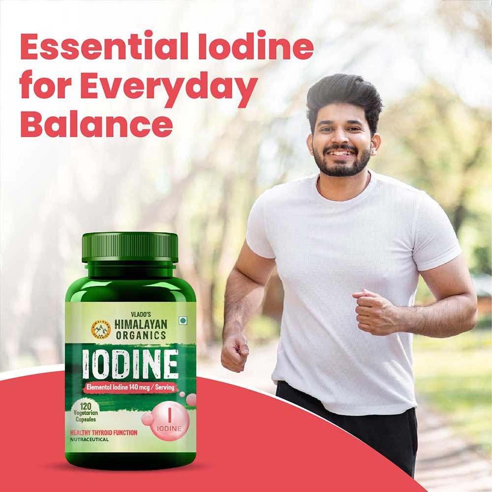 6 - Vlado's Himalayan Organics Iodine,  120 veggie capsule(s) 