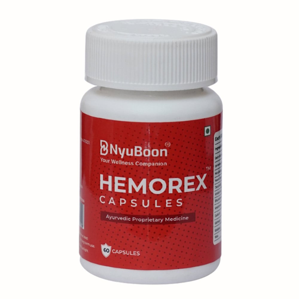 NyuBoon Hemorex,  60 capsules 