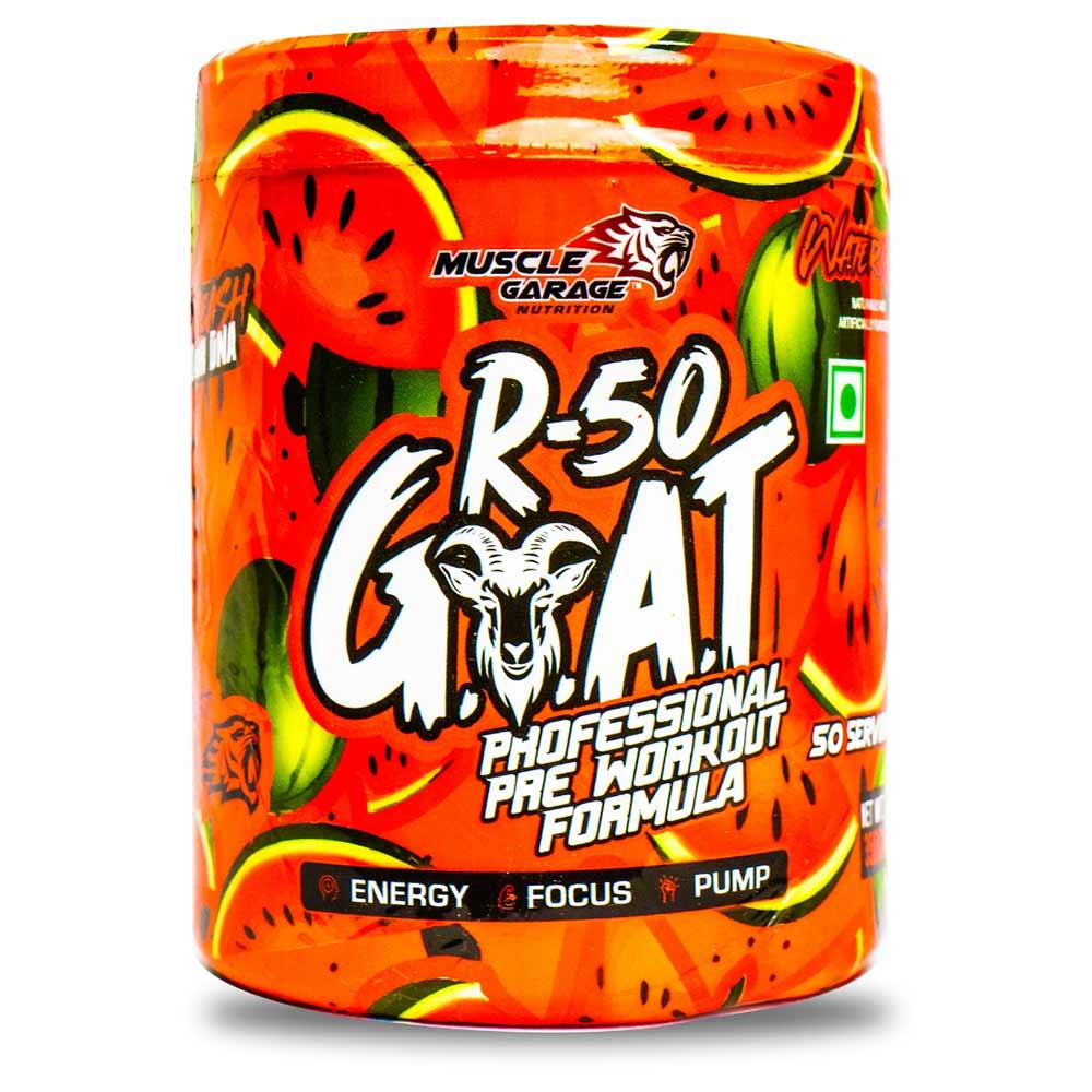 1 - Muscle Garage R-50 GOAT Pre-Workout,  0.77 lb  Watermelon 