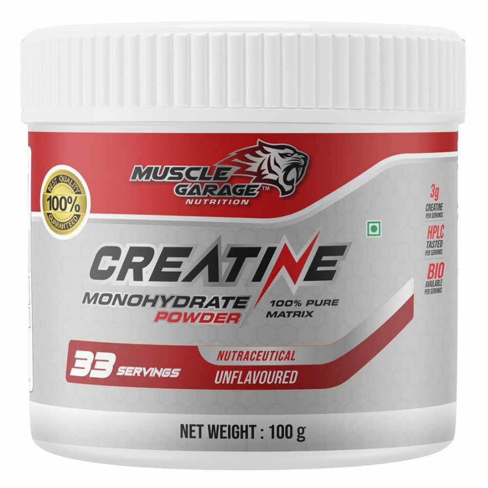 1 - Muscle Garage Creatine,  Unflavoured  0.22 lb 