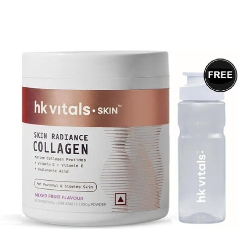 HealthKart HK Vitals Skin Radiance Collagen, 200 g Mixed Fruit