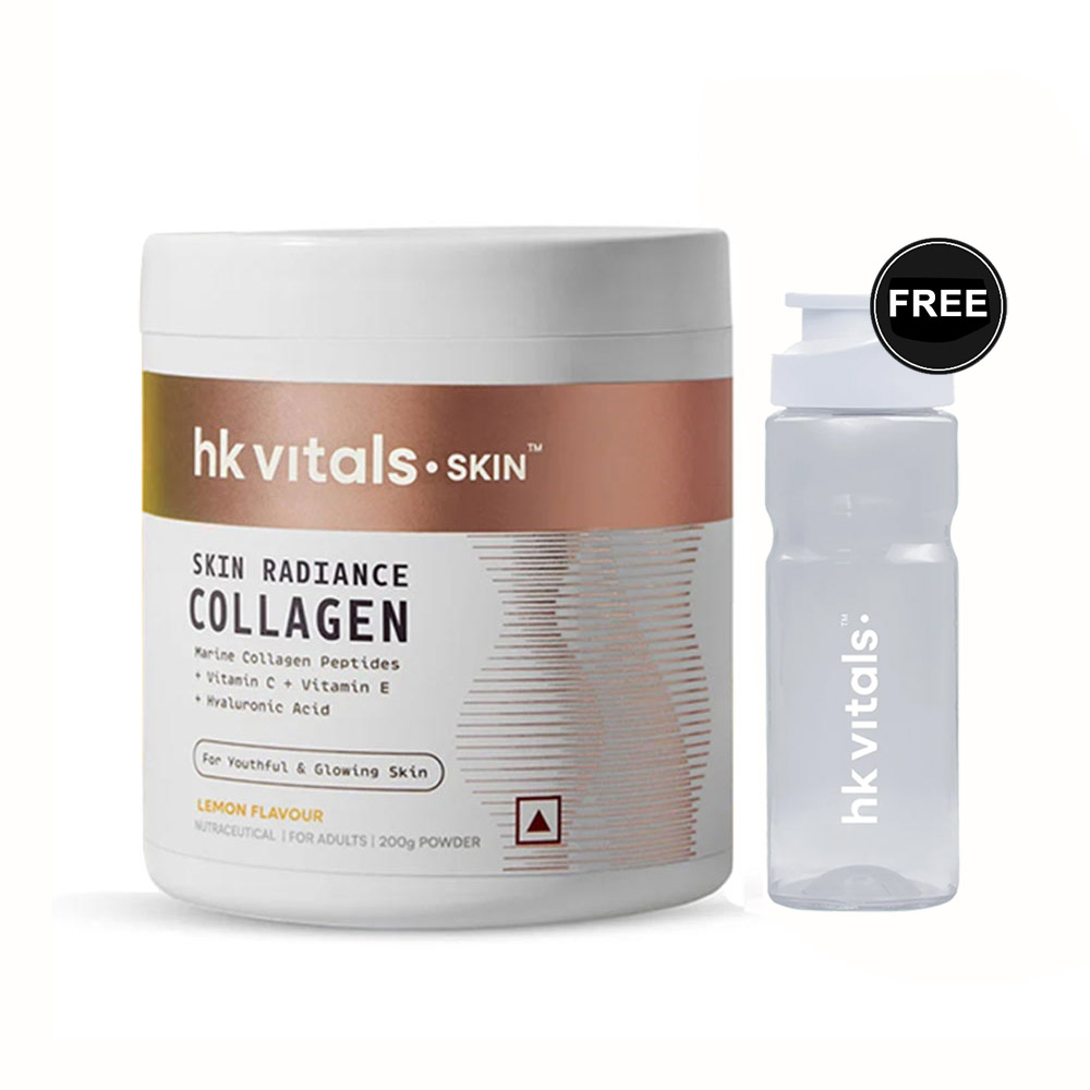 HealthKart HK Vitals Skin Radiance Collagen,  200 g  Lemon 