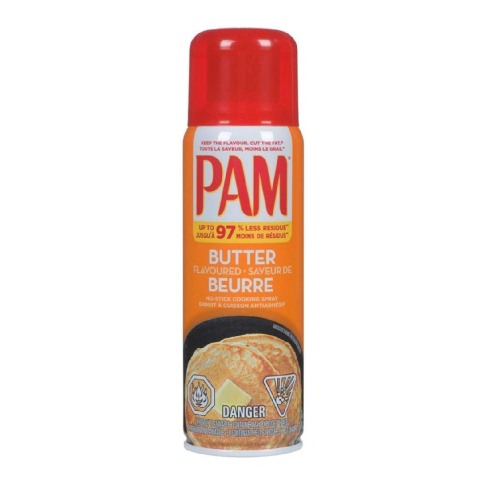 Pam Butter Cooking Spray,  0.141 kg 