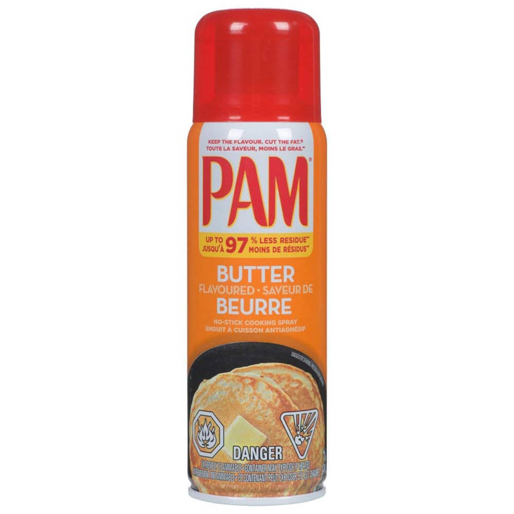 Pam Butter Cooking Spray,  0.141 kg 